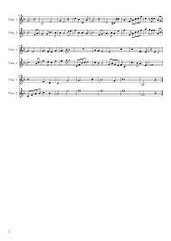 Sheet Music Made By Daughterofhim97 For 2 Parts Violins 1