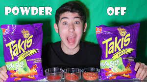 how to take the powder off of takis