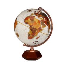 hexhedra world globe by replogle globes