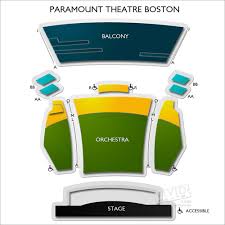Paramount Theater Boston Seating Chart Related Keywords