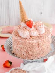 strawberry ice cream pop cake the