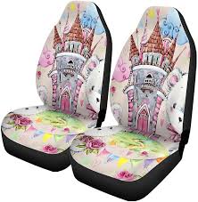 Set Of 2 Car Seat Covers Fairy Tale
