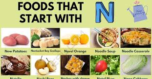 55 tasty foods that start with n
