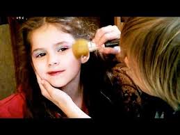 colorful rainbow makeup for kids