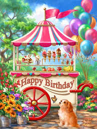 Ice Cream Cart Birthday Dona Gelsinger