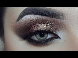 bronze eye makeup tutorial step