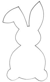 Trace the bunny shape onto a large piece of cardstock with a pencil. Boys Buildings Books And Berries Bunny Garland Easter Crafts Easter Projects Easter Bunny Template