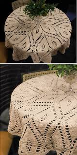stunning and easy crochet tablecloths