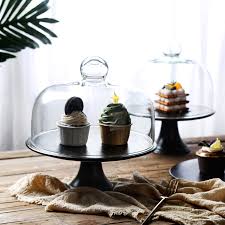 Glass Ceramic Cake Stand