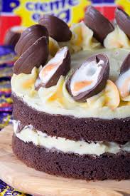It seemed like it would take soooooooo long compared to instant. Creme Egg Cake Charlotte S Lively Kitchen