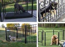 How To Keep Dog In Wrought Iron Fence