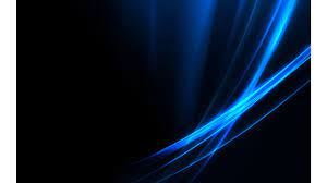 Abstract Neon Blue Wallpaper
