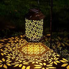 leidrail solar lanterns outdoor hanging