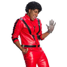 Michael jackson thriller mens red leather jacket. Michael Jackson Michael Jackson Thriller Adult Costume X Small Target