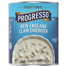 new england clam chowder soup