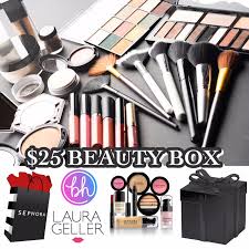 woman s beauty makeup box authentic