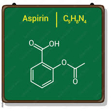 chemical structure of aspirin c9h8o4