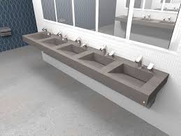 Commercial Restrooms Concrete Fixtures