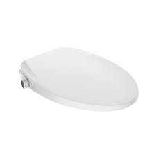 Slim Non Electric Bidet Seat For Elongated Toilets In White