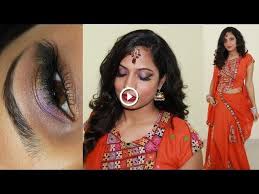navratri special indian party makeup