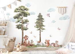 Wall Sticker Forest Animals Wall