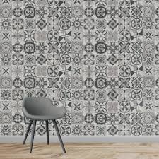 Tile Effect Wallpaper