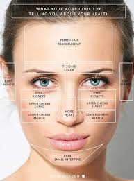 Chinese Face Mapping Skin Analysis Chart Video Instructions