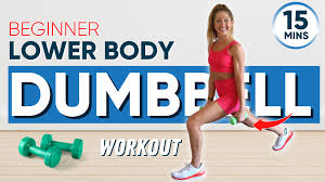 beginner lower body dumbbell workout