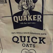 calories in quaker quick oats