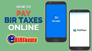 how to pay bir ta via gcash