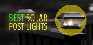 best solar post lights ledwatcher