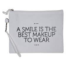 cosmetic bag with sayings large funny