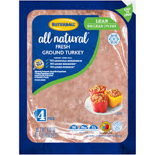 fresh all natural ground turkey 93 7