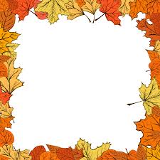 autumn leaf frame border png