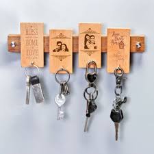 Personalized Wooden Key Holder Gift