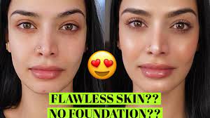 flawless skin without foundation no