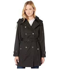 London Fog Olivia Heritage Double Breasted Trench With
