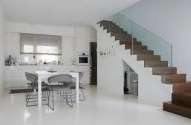 epoxy floors contemporary kitchen