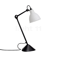 Prevalent features of the top black desk lamps include adjustable swing arms, support for multiple lamping types, and integrated dimmer switches. Buy Dcw Lampe Gras No 205 Table Lamp Black At Light11 Eu