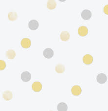 polka dot unpasted wallpaper