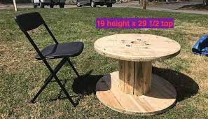 Free shipping on orders over $25 shipped by amazon. Coffee Table Side Table Small Patio Table Wooden Spool Cable Reel 40 Washington Furniture For Sale Allentown Pa Shoppok