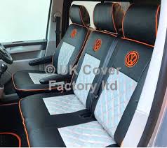 1 2 Van Seat Covers Vw Transporter T5