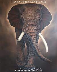 Elephant Painting Elephant Wall Art