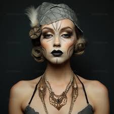 makeup woman in 20s hyper realistic