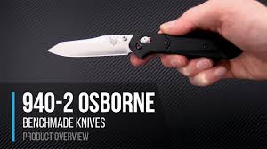 Benchmade 940 2 G10 Osborne Design Axis Lock Folding Knife Overview