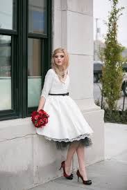 While most black and white styles feature a white dress with black accents, the reverse is true in this edgy gown from hayley paige's spring 2015 bridal collection. White And Black Reception Dress Short Wedding Dress Www Etsy Com Shop Thepeppermintpretty The Merry Bride