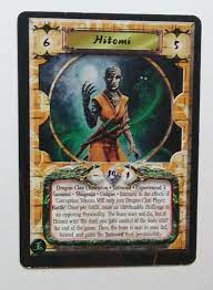 L5R Legend of the Five Rings CCG Hitomi Experienced 3 1998 | eBay