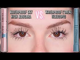 waterproof sky high mascara vs