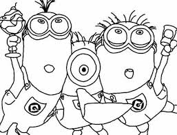 Free minions coloring printable worksheets for kids! Minions Celebrate Free Coloring Pages Cartoons Coloring Pages Coloring Pages For Kids And Adults