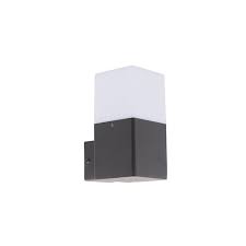 outdoor wall lamp black with opal white
